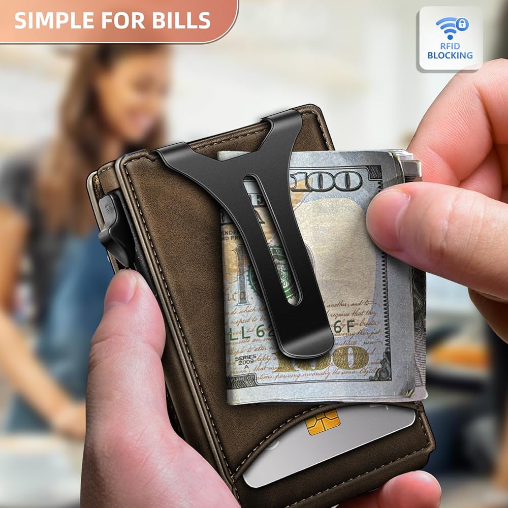 raleigh ウォレット Amazon.com: BULLIANT Men Wallet,Money Clip Wallet Slim For